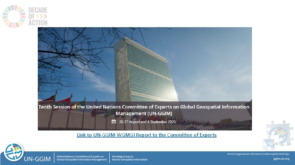 Link to UN-GGIM-WGMGI Report to the Committee of Experts 
