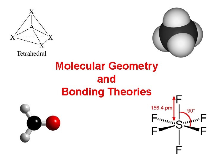 Molecular Geometry and Bonding Theories 