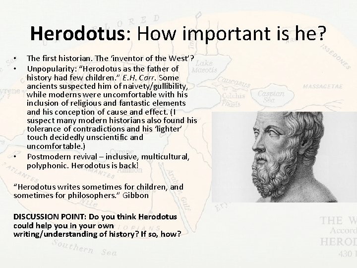 What is History The Historians Herodotus Like tears