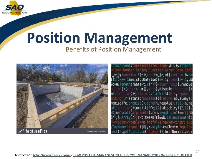 Position Management Benefits of Position Management Footnote 1: http: //www. lokisys. com/ - HOW