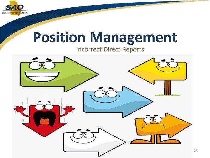 Position Management Incorrect Direct Reports 26 