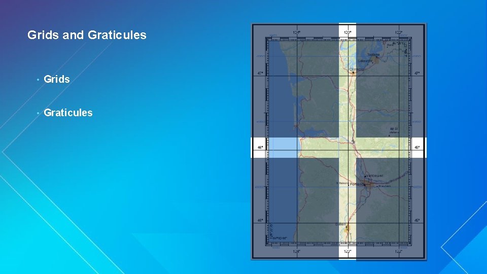 Grids and Graticules • Grids • Graticules 