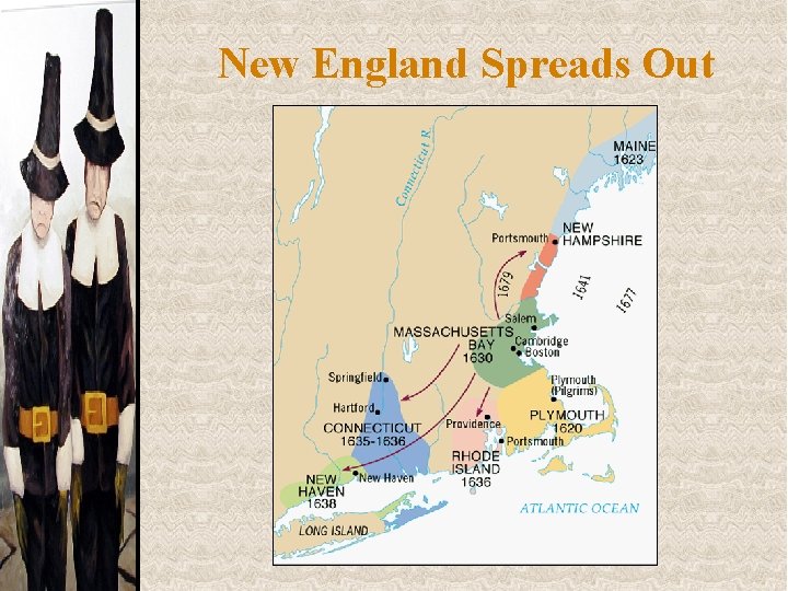 New England Spreads Out 