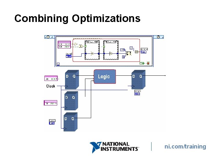 Combining Optimizations ni. com/training Combining Optimizations ni. com/training