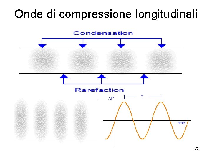 Onde di compressione longitudinali 23 