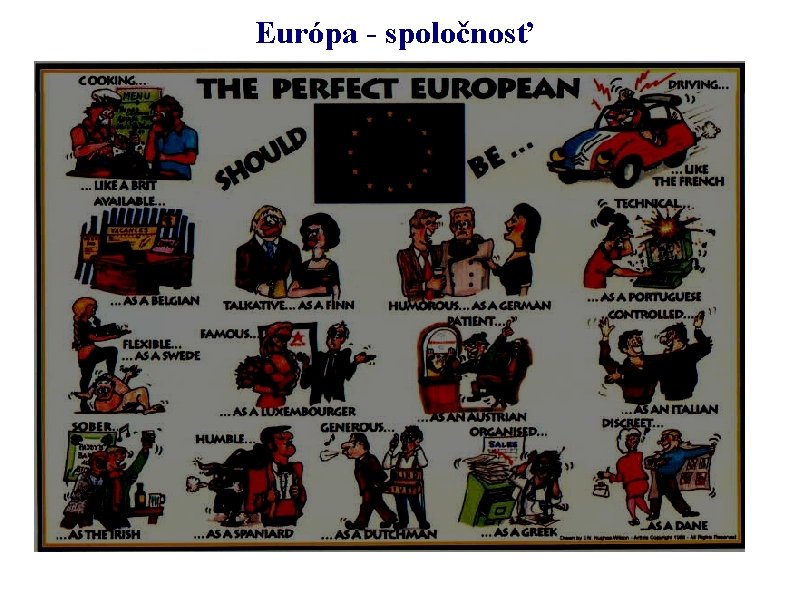 Európa - spoločnosť 