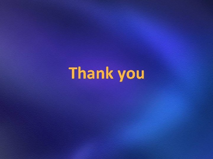 Thank you Thank you