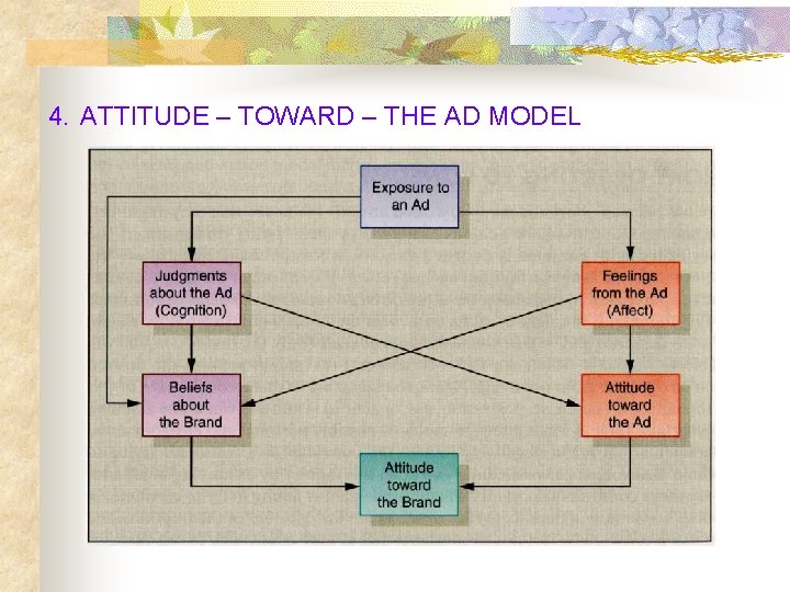 4. ATTITUDE – TOWARD – THE AD MODEL 