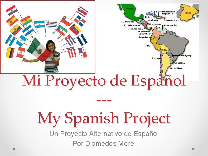 Mi Proyecto de Espaol My Spanish Project Un