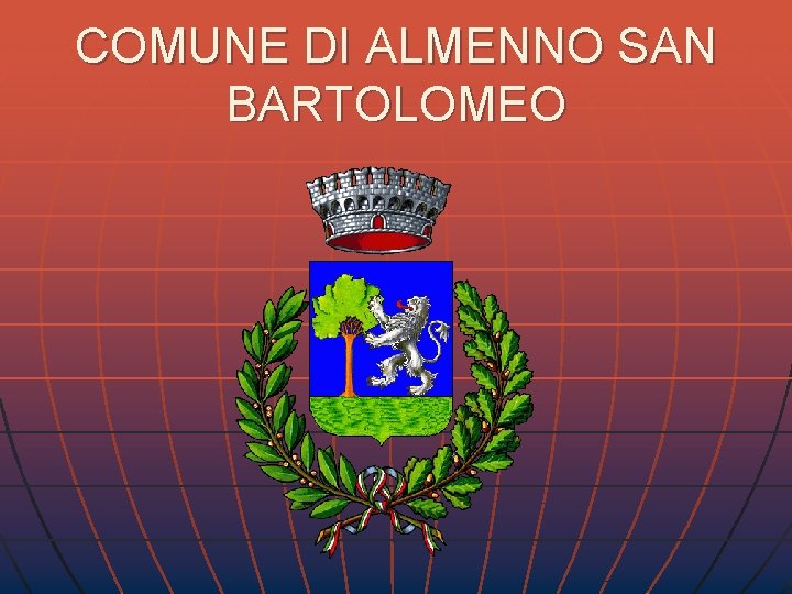 COMUNE DI ALMENNO SAN BARTOLOMEO 