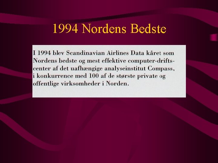 1994 Nordens Bedste 