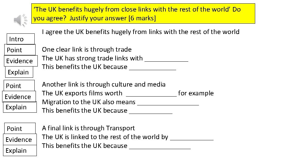 ‘The UK benefits hugely from close links with the rest of the world’ Do