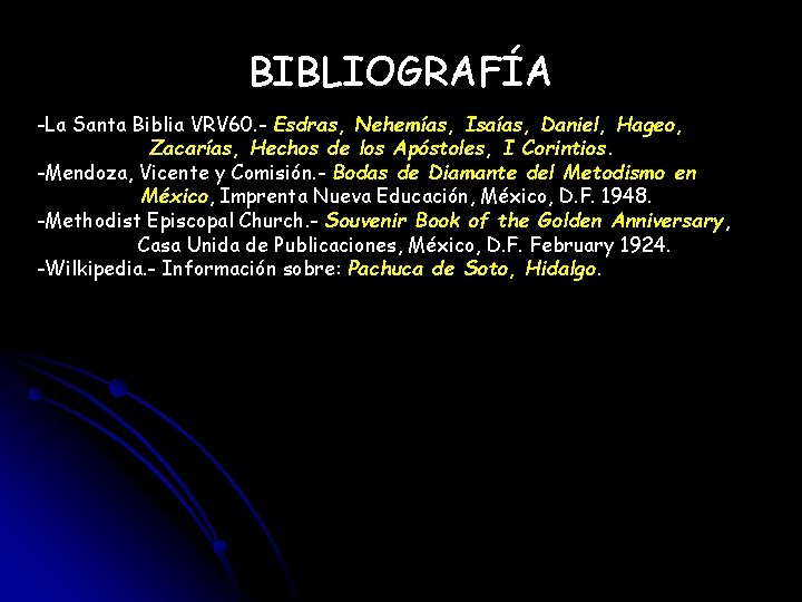 BIBLIOGRAFÍA -La Santa Biblia VRV 60. - Esdras, Nehemías, Isaías, Daniel, Hageo, Zacarías, Hechos