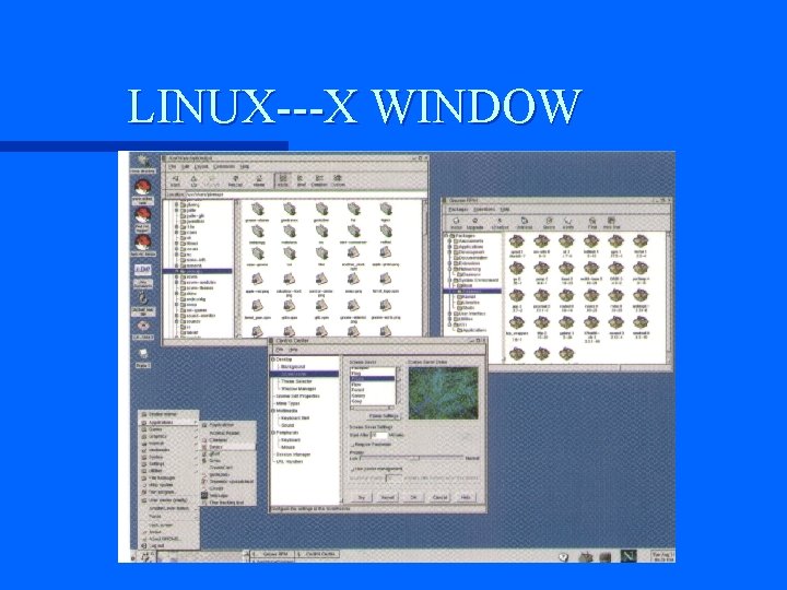 LINUX---X WINDOW 