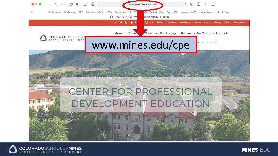 to Mines Graduate Student Orientation Spring 2021