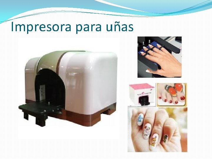 Impresora para uñas 