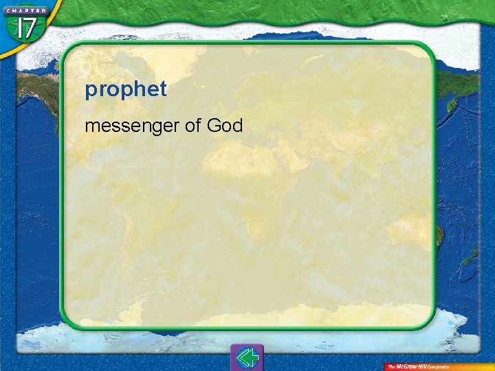 prophet messenger of God 