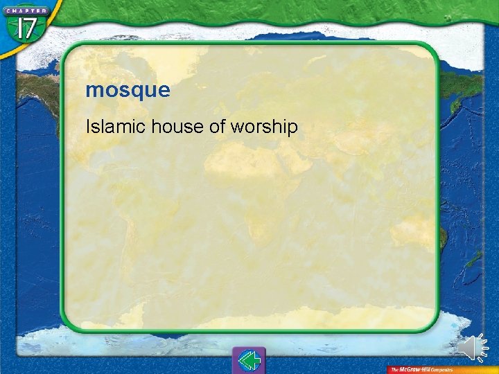 mosque Islamic house of worship 