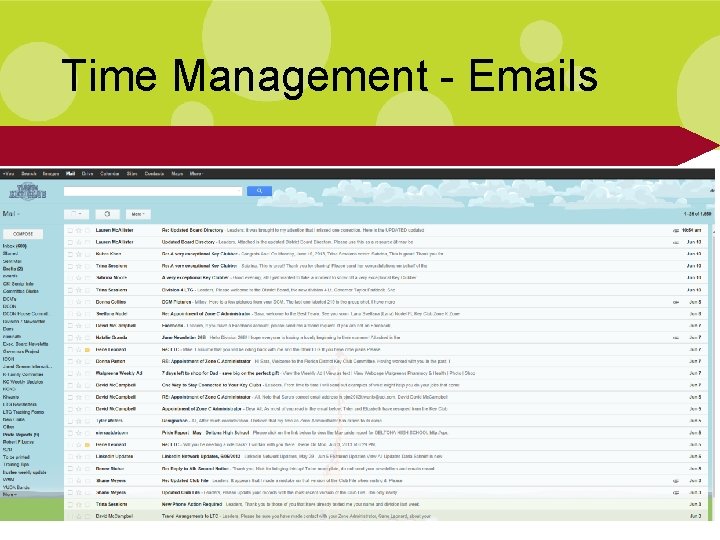 Time Management - Emails Time Management - Emails