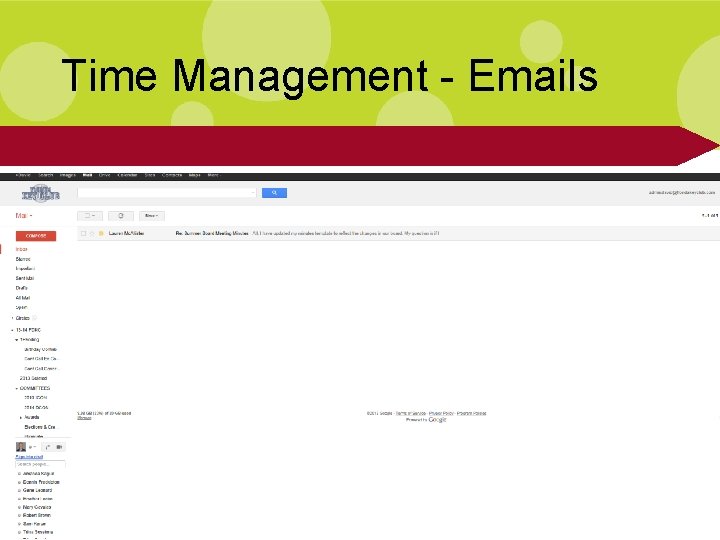 Time Management - Emails 