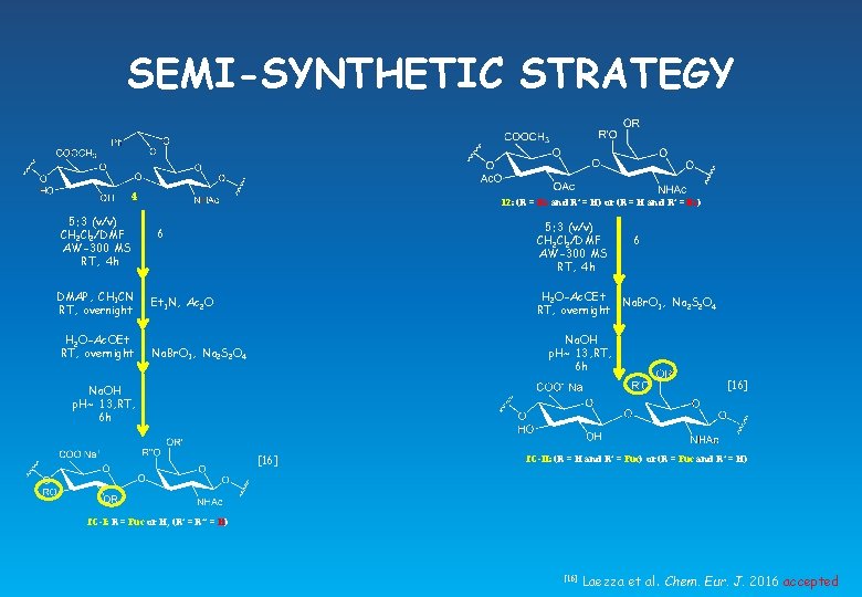 SEMI-SYNTHETIC STRATEGY 4 5: 3 (v/v) CH 2 Cl 2/DMF AW-300 MS RT, 4