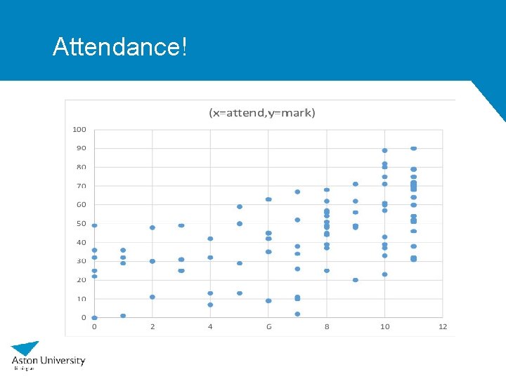 Attendance! 