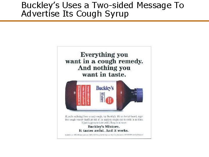 Buckley’s Uses a Two-sided Message To Advertise Its Cough Syrup 
