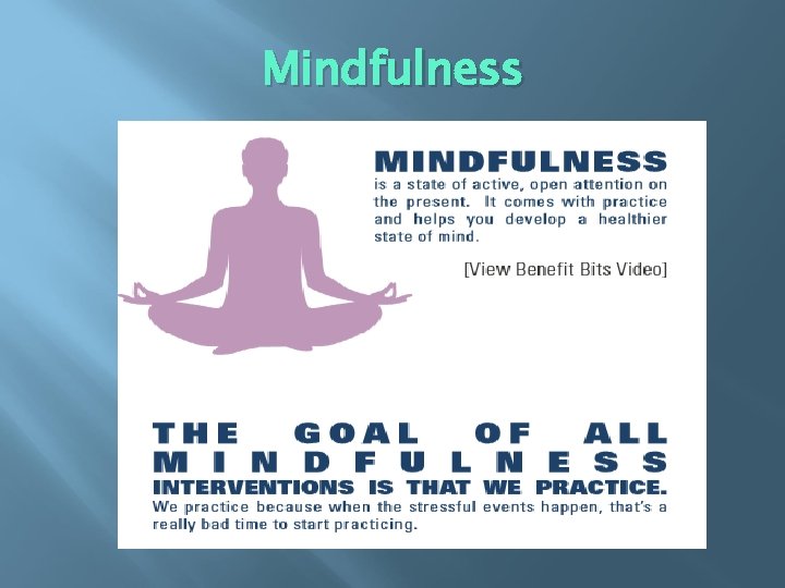 Mindfulness 