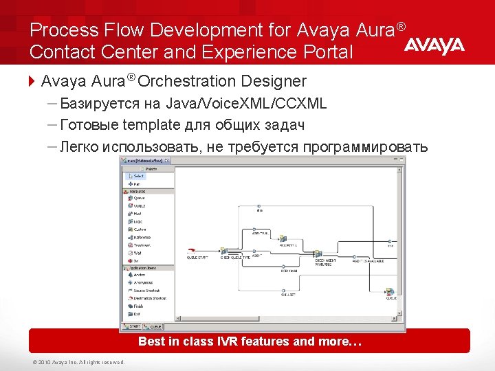 Process Flow Development for Avaya Aura® Contact Center and Experience Portal 4 Avaya Aura®