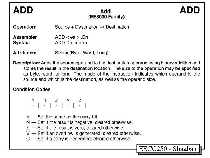 EECC 250 - Shaaban EECC 250 - Shaaban