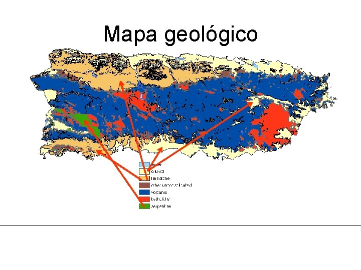 Mapa geológico 