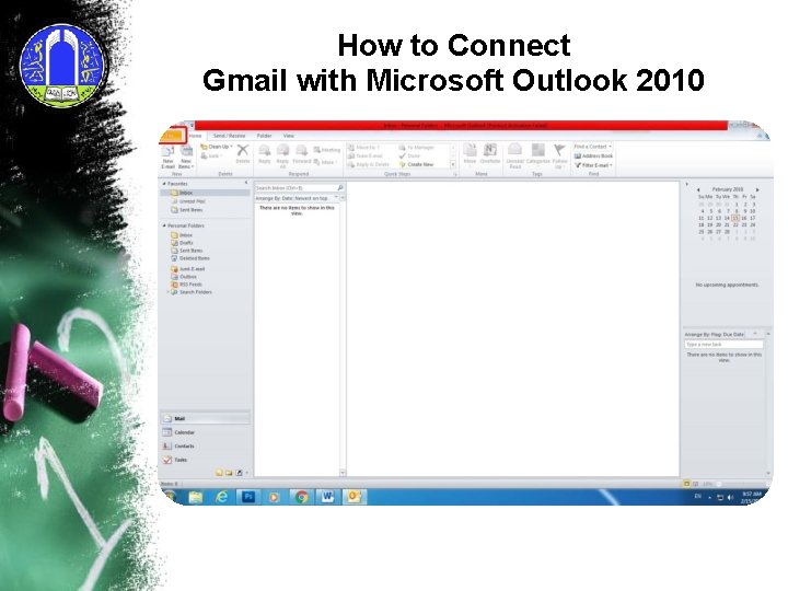How to Connect Gmail with Microsoft Outlook 2010 