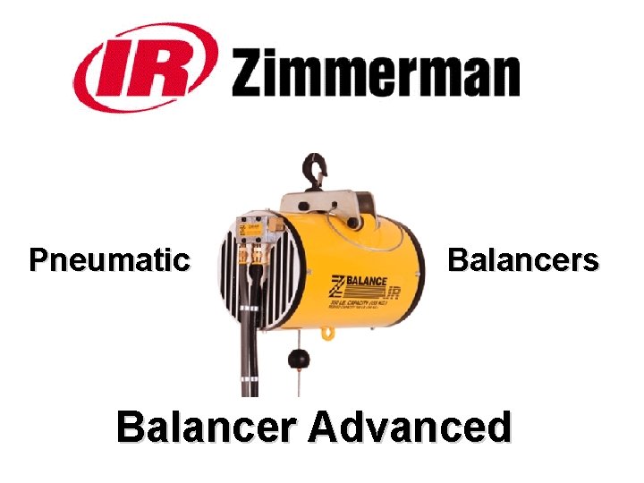 Pneumatic Balancers Balancer Advanced 