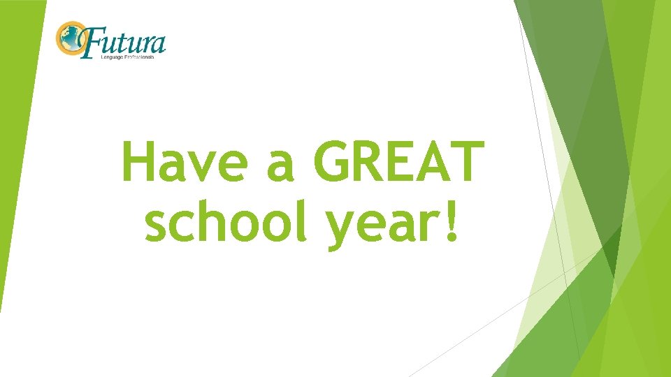 Have a GREAT school year! 