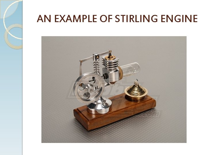DESIGN AND FABRICATION OF STIRLING ENGINE GUIDE Mr