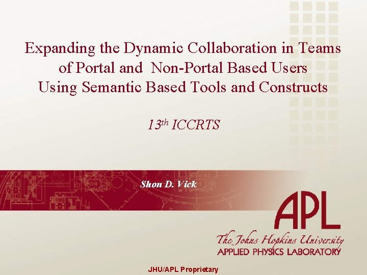 Expanding the Dynamic Collaboration in Teams of Portal and Non-Portal Based Users Using Semantic