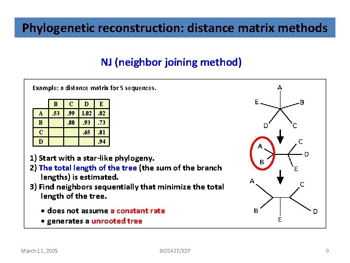 Phylogenetic Inference Joseph Felsenstein father of statistical ...