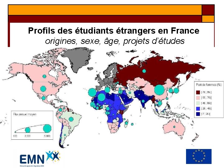 Profils des étudiants étrangers en France origines, sexe, âge, projets d’études En 2009 :