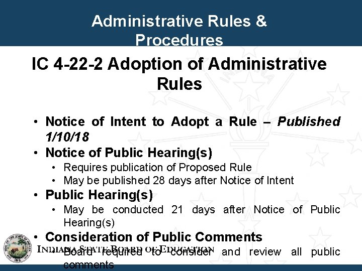 Statewide Accountability 511 IAC 6 2 11 January