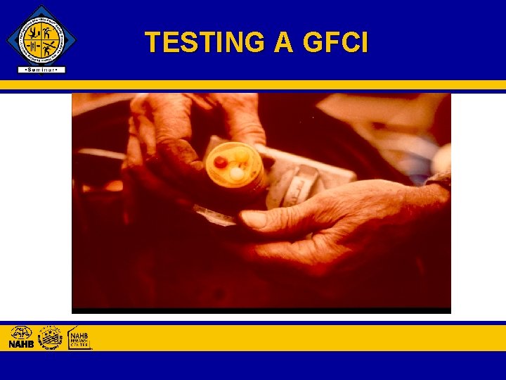 TESTING A GFCI 