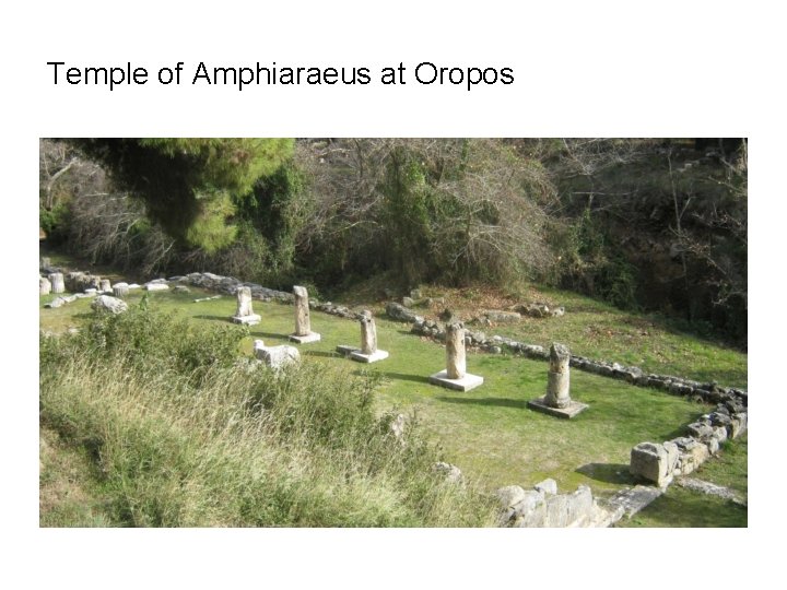 Temple of Amphiaraeus at Oropos 