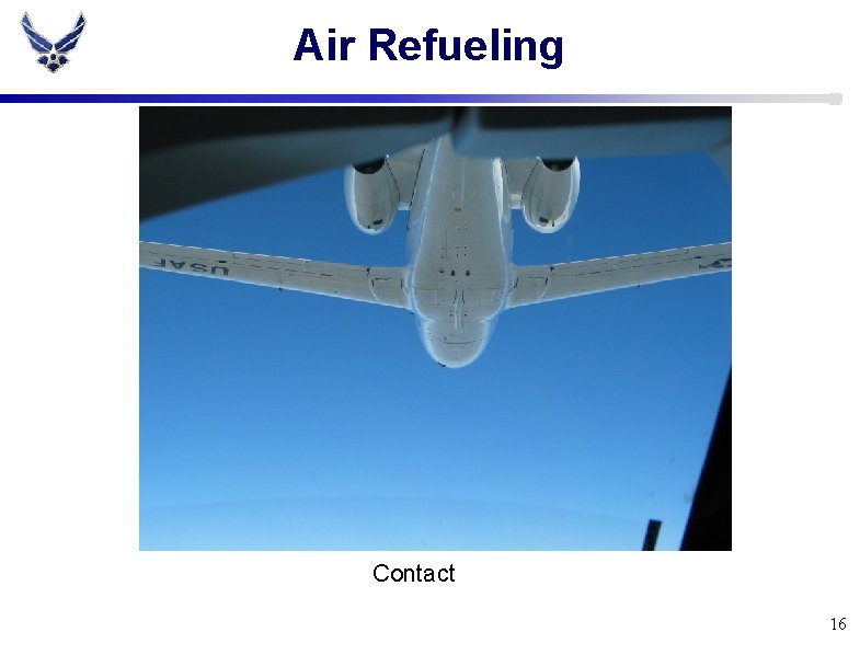 Air Refueling Contact 16 