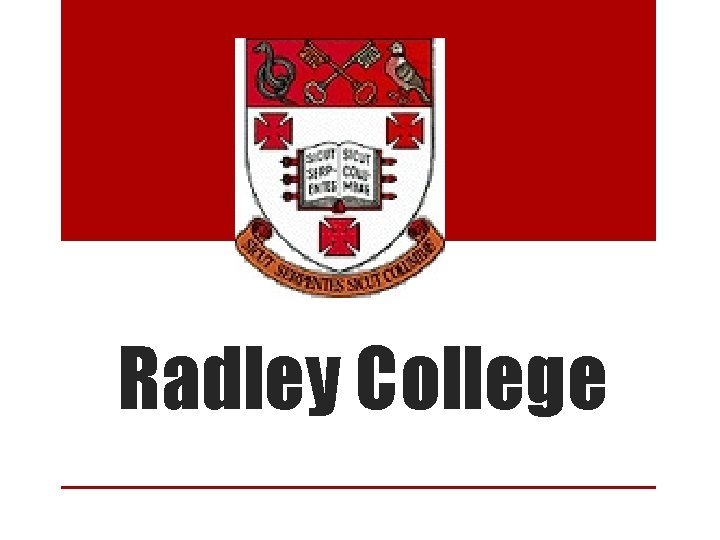 Radley College 