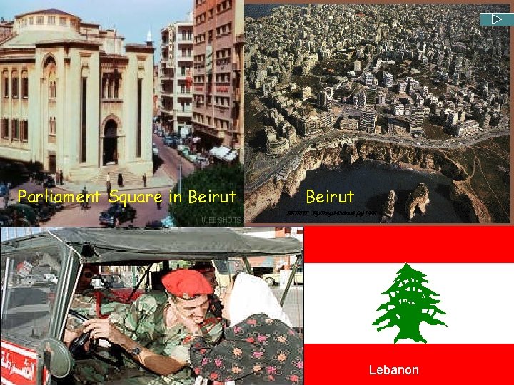 Parliament Square in Beirut Lebanon 