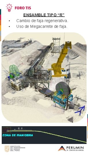  • • ENSAMBLE TIPO “R” Cambio de faja regenerativa. Uso de Megacarrete de