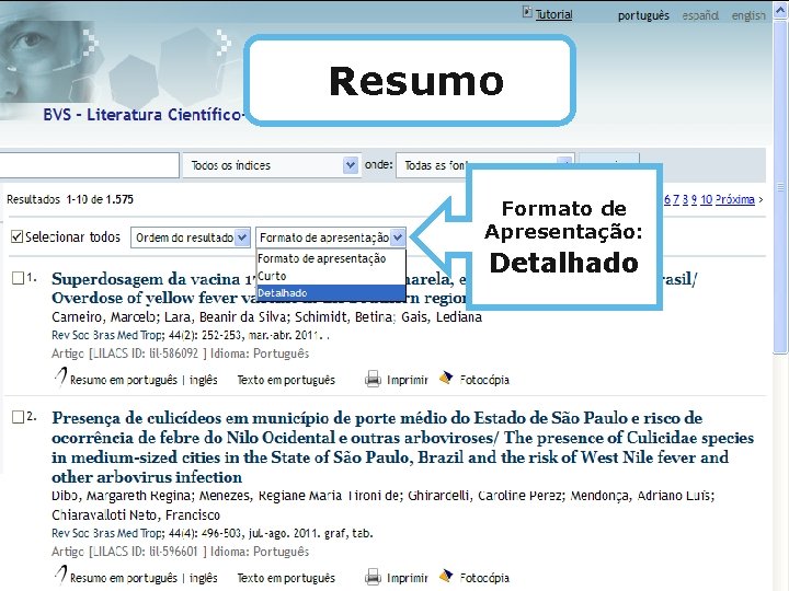 Resumo Formato de Apresentação: Detalhado 