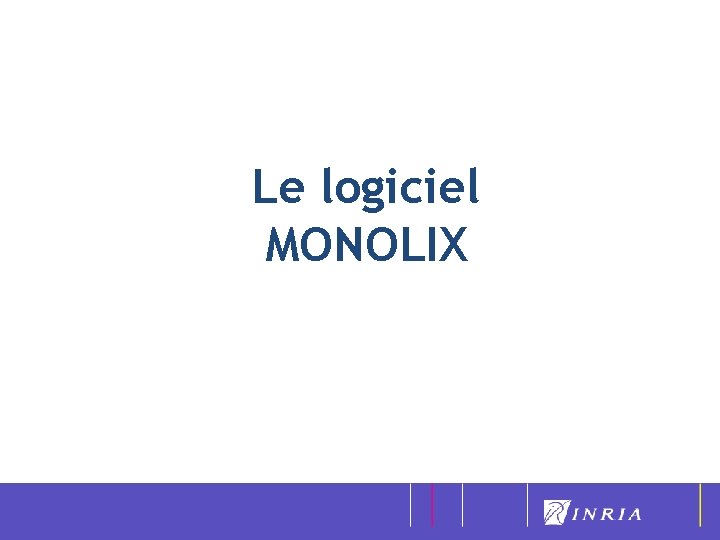 Le logiciel MONOLIX 
