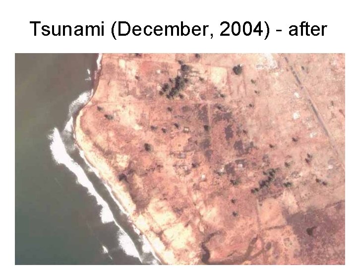 Tsunami (December, 2004) - after 