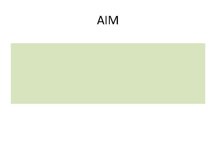 AIM 