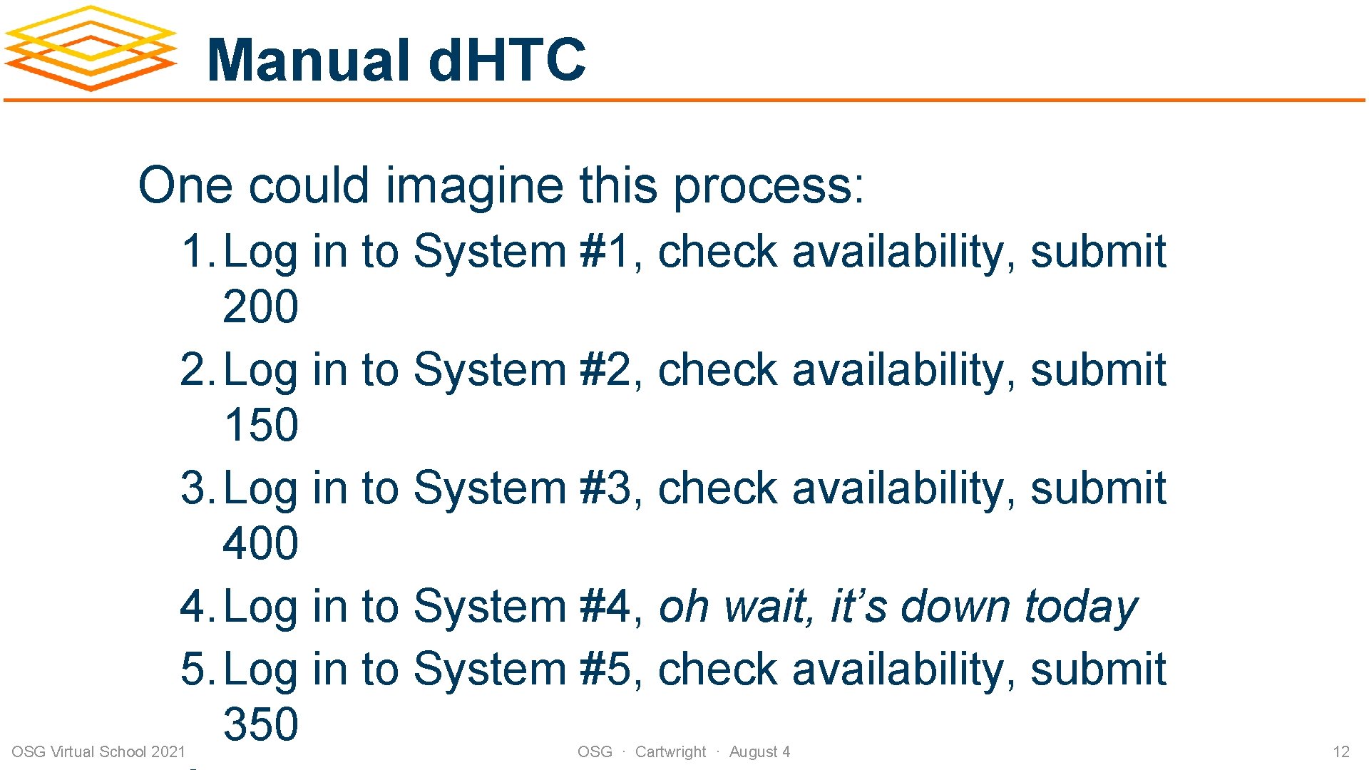 Manual d. HTC One could imagine this process: 1. Log in to System #1,